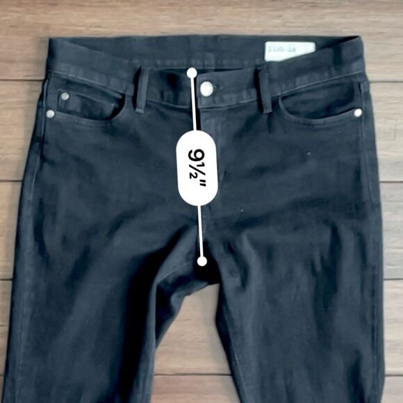 PISTOLA Kinsley Ultra Flare Jeans Size 29 Black Ink - Picture 7 of 12